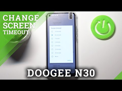 How to Set Screen Timeout on DOOGEE N30 – Change Screen Timeout