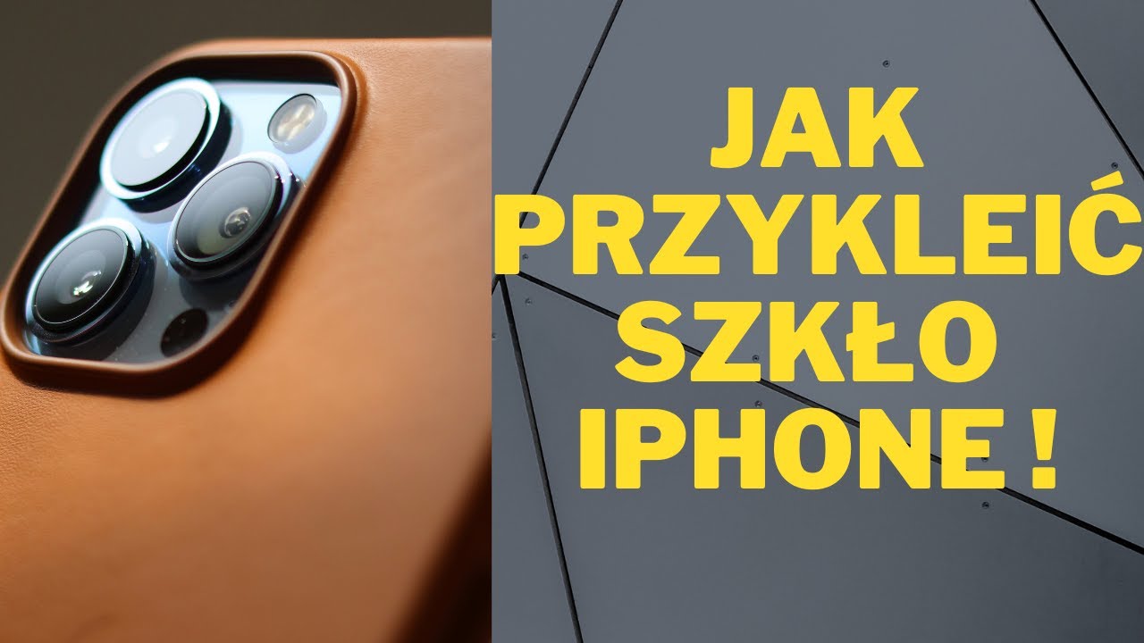 JAK ZAŁOŻYĆ SZKŁO HARTOWANE NA IPHONE 11 PRO, 12 PRO, 13 PRO, 14 PRO - HARD GLASS + CASE