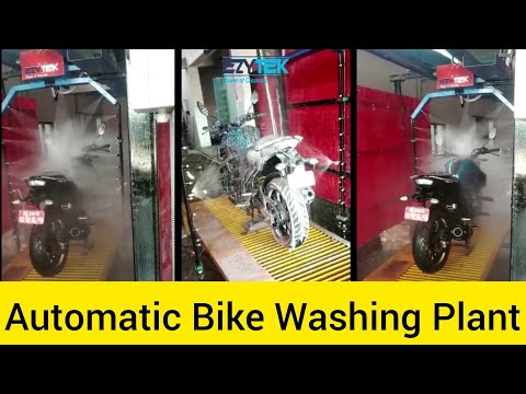 Automatic Bike Wash Plant