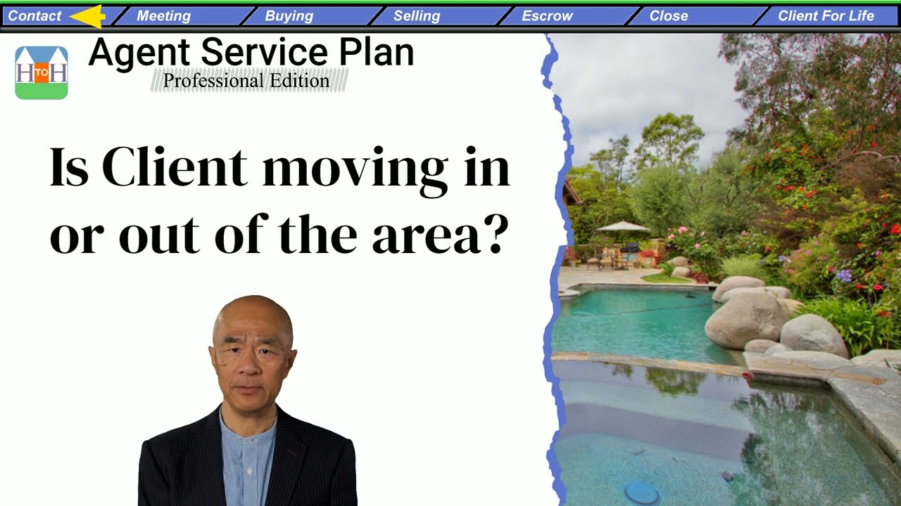 CONTACT: Client moving in or out of the area James M 50 A