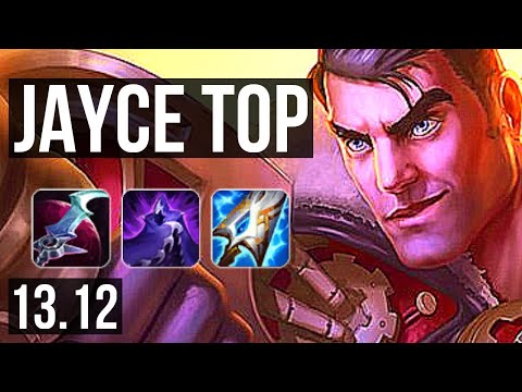 JAYCE vs VARUS (TOP) | 10/2/17, 68% winrate, Godlike | KR Grandmaster | 13.12