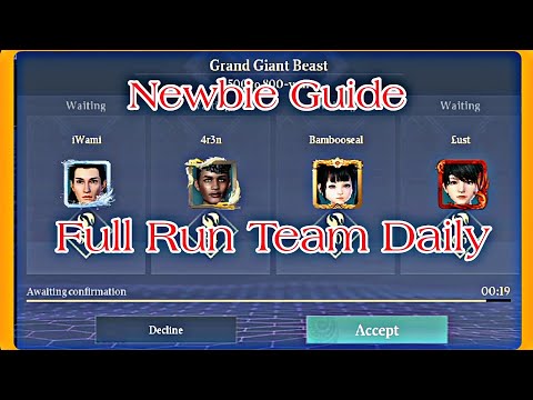 Newbie Guide!||How To Do full run daily||music on!||Chimeraland