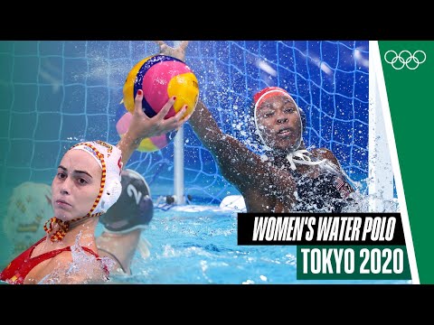 Spain 🇪🇸  vs. USA 🇺🇸 | Gold Medal Showdown in Women's Water Polo