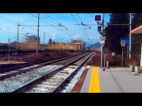 Partenza insolita dal binario 4 della Stazione di Pontecagnano !