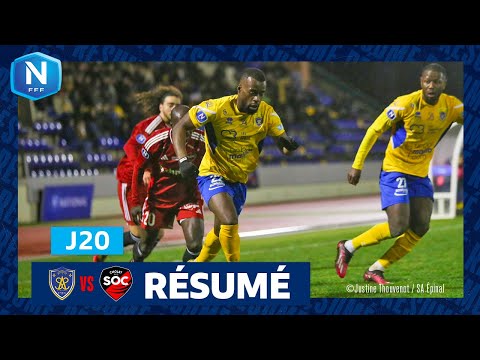 J20 I SA Épinal - SO Cholet (3-1), le résumé | National FFF 2023-2024