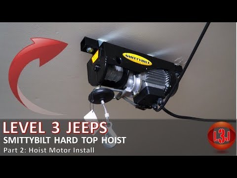 Smittybilt Hard Top Hoist Part 2
