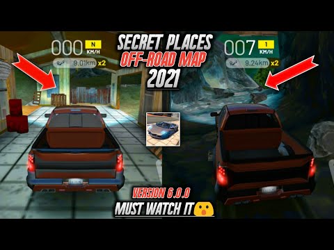 Extreme Car Driving Simulator | Secret Places OFF-ROAD Map | Version 6.0.0