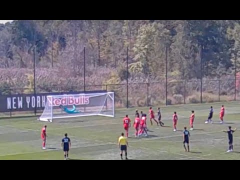 Cyrus Klinenberg (2024) GOLAZO v New York Red Bulls u17 MLS Next