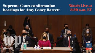 Second day of Amy Coney Barrett’s Supreme Court confirmation hearing - 10/13 (FULL LIVE STREAM) video