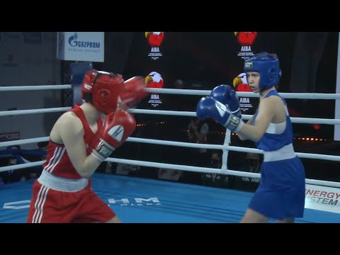 Kielce 2021 Session1B (W54kg) BUDIMIR-BEKAN Ana (GER) vs SZABO Szabina (HUN)