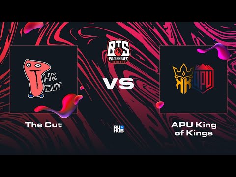 The Cut vs APU King of Kings, Dota 2 BTS Pro Series 10, bo2, game 1 [Gromjkeee]