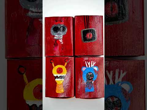 Incredibox Sprunki Phase 9 vs Swapped Version Blind Box #sprunki #colors #asmr