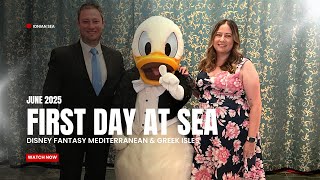 🛳️ A Perfect Disney Fantasy Day at Sea 🌊 | Fun Before Docking in Mykonos