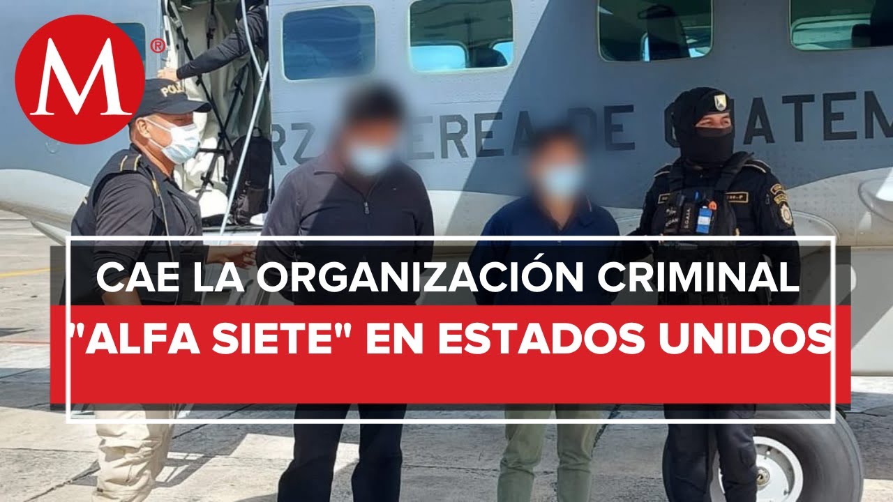 Desmantelan a Alfa Siete, traficantes de migrantes en Guatemala