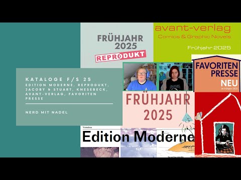 Durchgeblättert - Kataloge F/S 25: Edi Moderne, Jacoby & Stuart, avant, Reprodukt, Knesebeck