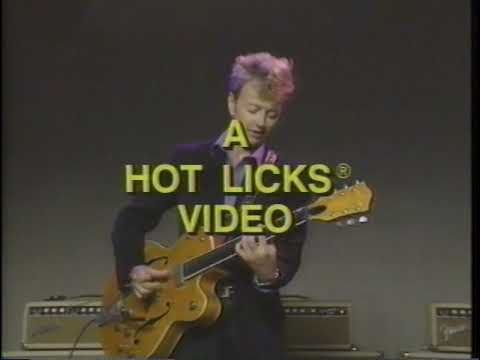 Brian Setzer of The Stray Cats Hot Licks Instructional Video.