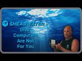 Shearwater Dive Computers are Not For You!