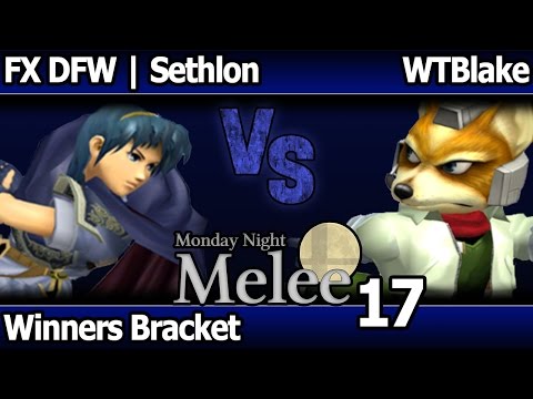 MNM17 Melee - FX DFW Sethlon (Marth) vs WTBlake (Fox) - Winners Bracket
