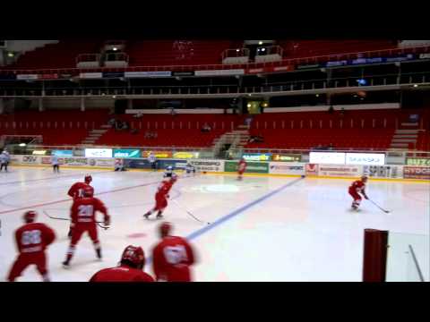 TPS - HC Slavia Praha 14.8.2011 Pregame warmup