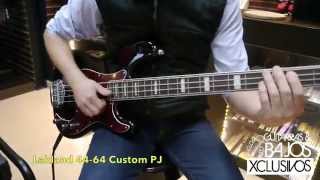 Video thumbnail for Lakland 44 64 Custom PJ by Guitarras y Bajos Xclusivos