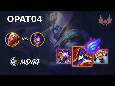 MID.GG: [ Opat04 ] Vladimir MID vs Syndra | EUW GRANDMASTER | LOL Season 2025