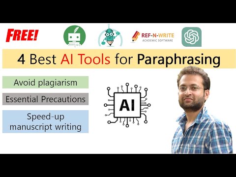 How to paraphrase using AI tools? Best free AI tools...