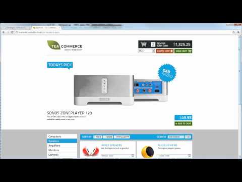 Tea Commerce demo tour