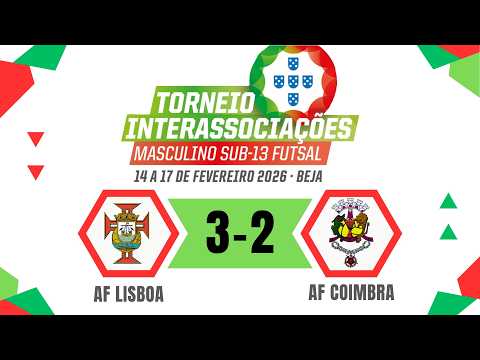 AF Lisboa 3-2 AF Coimbra - Futsal Sub13