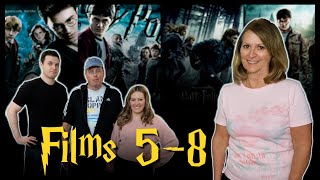 My Mom watches the Harry Potter Series for the FIRST TIME (Part 2)
