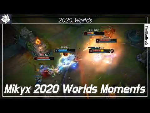 Mikyx 2020 Worlds Highlights | G2 Mikyx Moments 2020 LOL World Championship