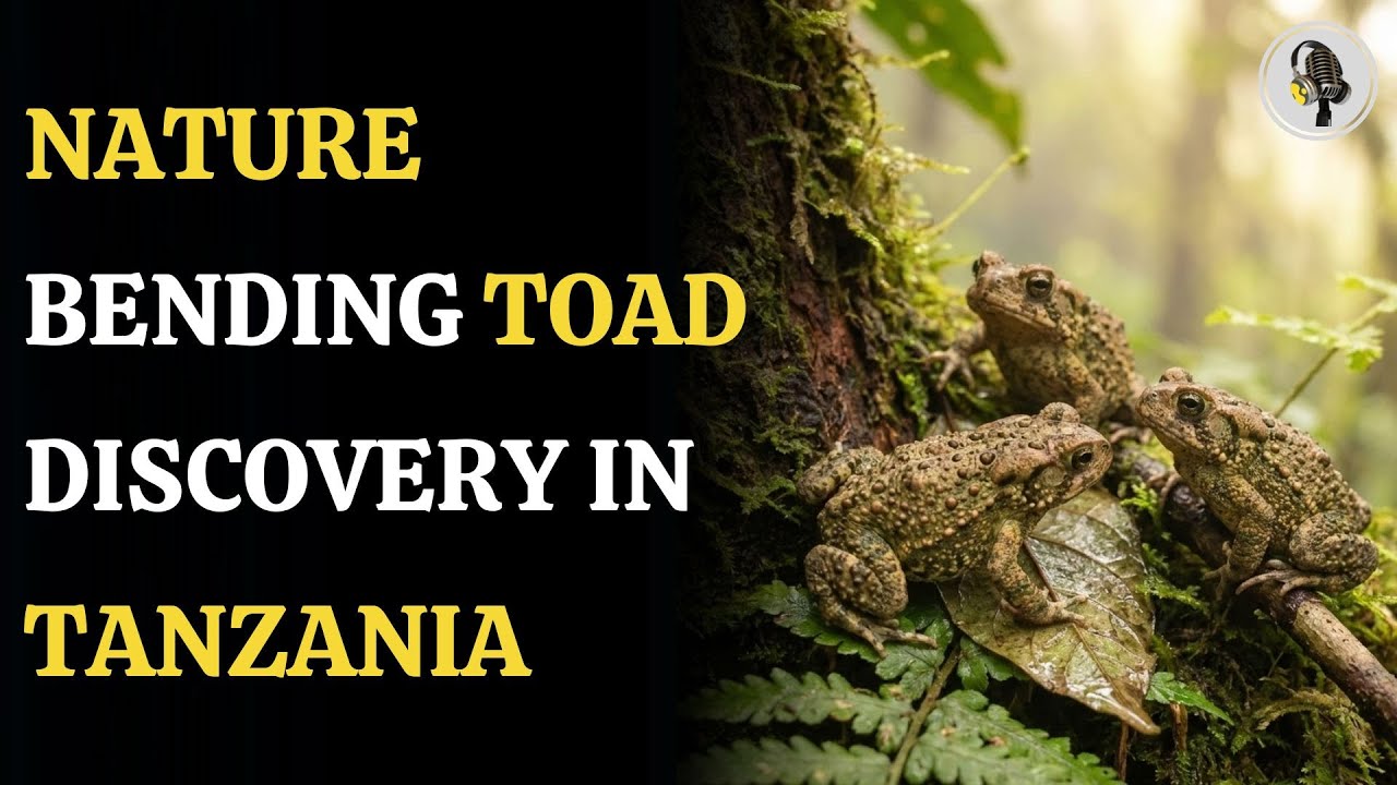 These 3 Newly Found Tanzanian Toads Break Nature’s Rules | WION Podcast