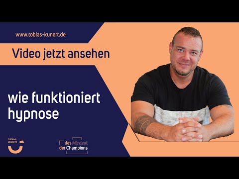 Tobias Kunert - How does hypnosis actually work?