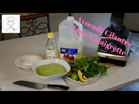 Cheap Keto Salad Dressing: Cilantro Avocado Vinaigrette