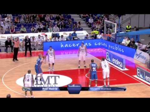 Real Madrid vs Blusens Monbus (61-64) ACB Basketball Liga Endesa [14/04/13] Official Highlights HD