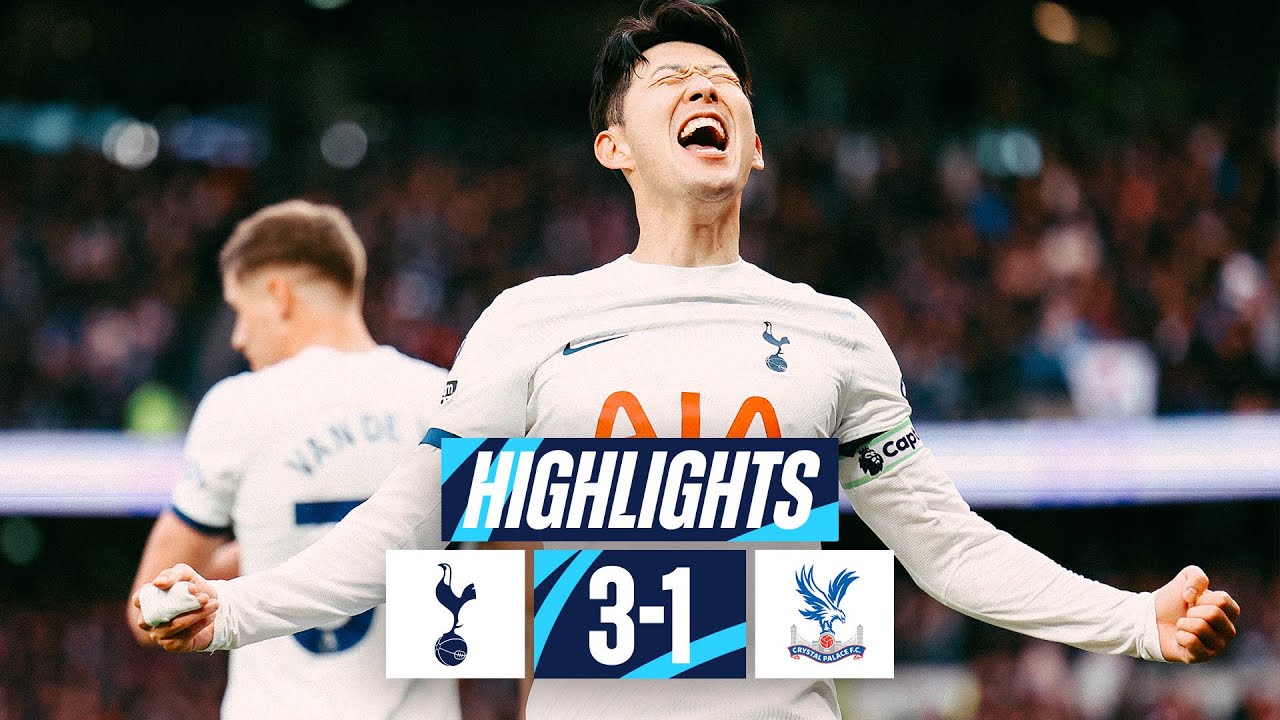 Tottenham Hotspur vs Crystal Palace highlights