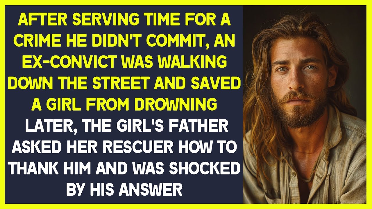 A millionaire  decided to thank a man for rescuing his daughter and was shocked  by his answer