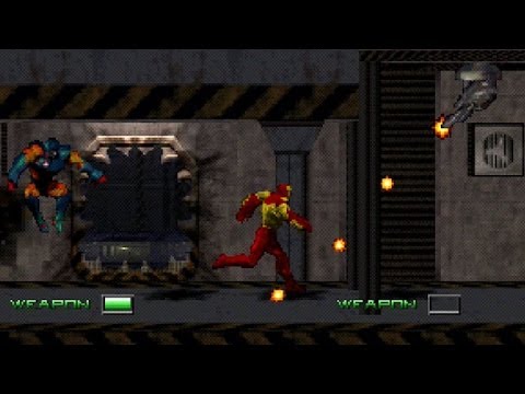 Iron Man and X-O Manowar in Heavy Metal Game Gear