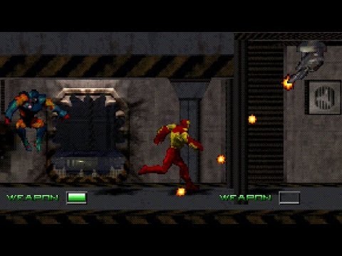 Iron Man and X-O Manowar in Heavy Metal Game Boy