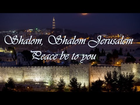Praying for the peace of Jerusalem