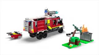 LEGO® City 60374 Velitelský vůz hasičů