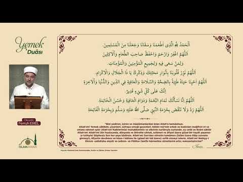 Yemek Duâsı