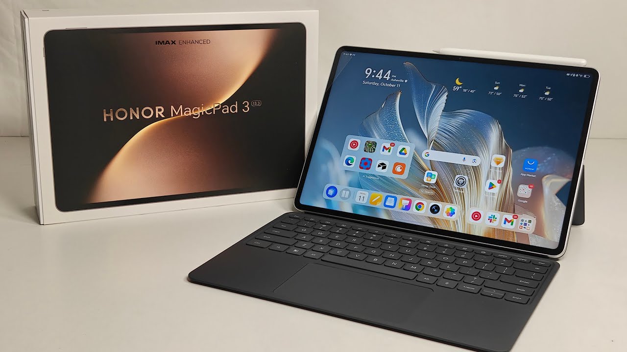 Honor MagicPad 3 PWM and dithering display review - YouTube