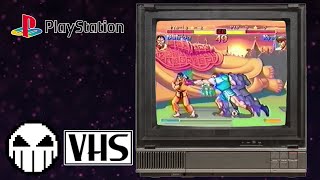 Street Fighter Collection (PS1) VHS Recorded Clips