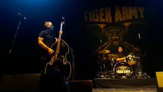 Tiger Army - &quot;Through the Darkness&quot; (Clip) Live @ El Plaza Condesa 11/02/2017