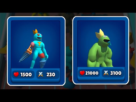 Merge Rainbow Friends 3D Run Max Level - Merge Simulator Battles DL