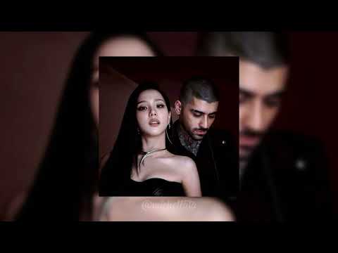 JISOO ft. Zayn Malik - EYES CLOSED (sped up)