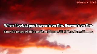 The Radio Dept. - Heaven&#39;s On Fire [Sub español + Lyrics]