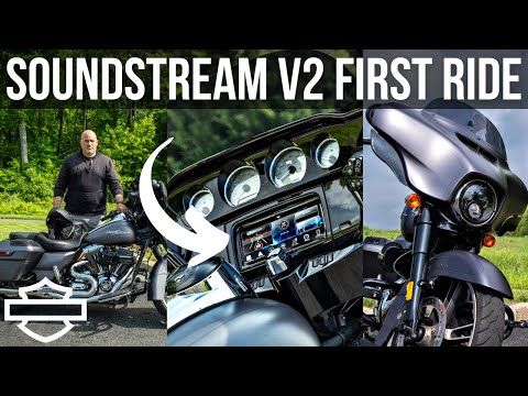 First Ride w/ Soundstream V2 Head Unit | 2014+ Harley-Davidson Touring