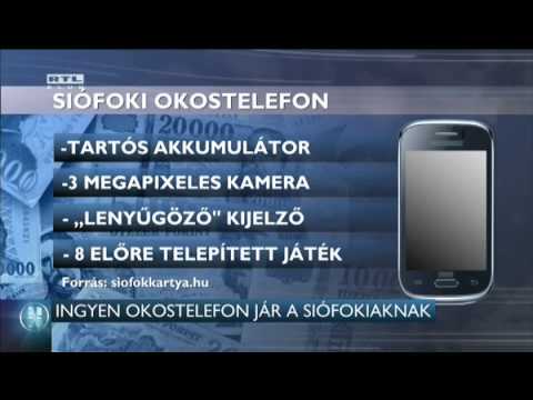Ingyen okostelefon jár a siófokiaknak 14-09-29