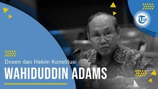 Profil Wahiduddin Adams - Dosen dan Hakim Konstitusi